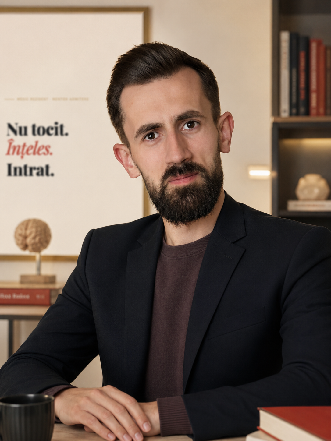 Dr. Bogdan Buta, medic rezident și profesor de meditații